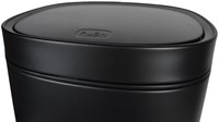 Afvalbak Desq Touch 50 liter RVS zwart 1 Stuk-2