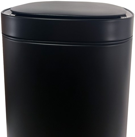 Afvalbak Desq Sensor 40 liter RVS zwart 1 Stuk-2