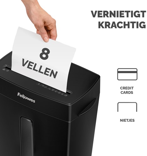 Papiervernietiger Fellowes P-42C 4x34mm 1 Stuk-3