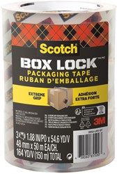 Verpakkingstape Scotch Box Lock 3950-EF 3 stuk 3 Rol