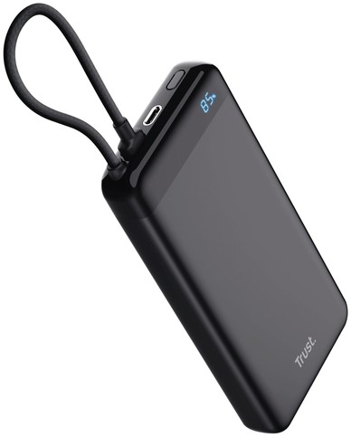 Powerbank Trust Fiera 20.000 met kabel 1 Stuk
