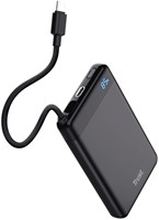 Powerbank Trust Fiera 10.000 met kabel 1 Stuk-2