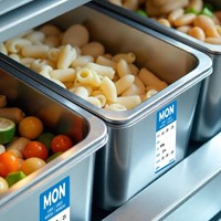 Etiket Avery HACCP maandag-blauw 40x56mm 500st 500 Stuk-3