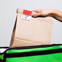 Etiket Avery sluitzegel rood 40x95mm 250st 250 Stuk-1