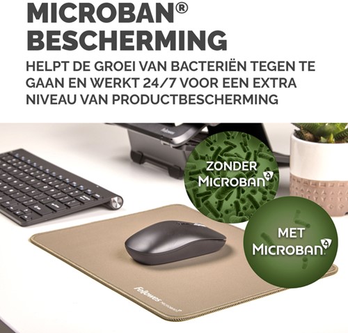 Muismat Fellowes Breyta XL zand 1 Stuk-1