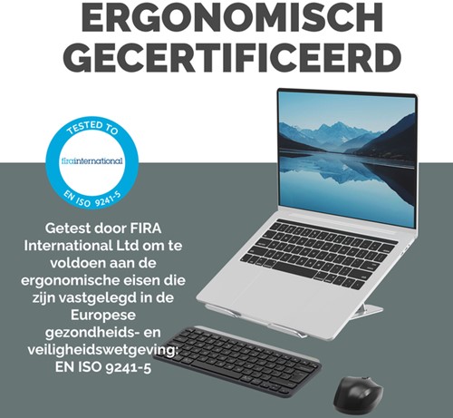 Laptopstandaard Fellowes Alumia zilver 1 Stuk-1