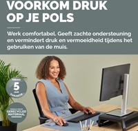 Polssteun Fellowes Breyta palm blauw 1 Stuk-1