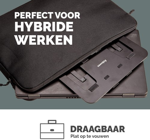 Laptopstandaard Fellowes Alumia zwart 1 Stuk-2