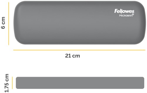 Polssteun Fellowes Breyta palm grijs 1 Stuk-2