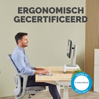Muismat met polssteun Fellowes Breyta grijs 1 Stuk-4