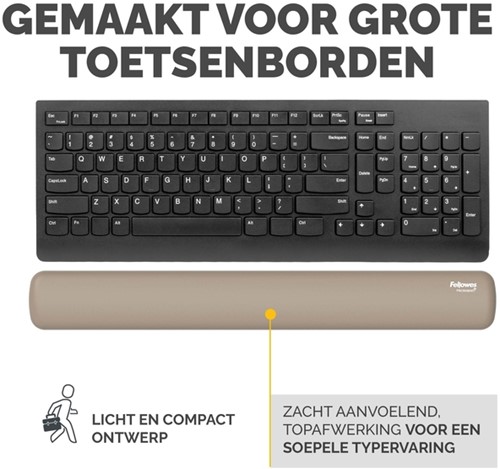 Polssteun Fellowes Breyta zand 1 Stuk-3