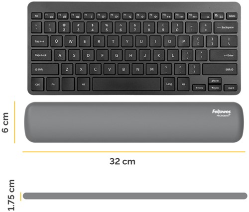 Polssteun Fellowes Breyta compact grijs 1 Stuk-2