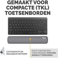 Polssteun Fellowes Breyta compact grijs 1 Stuk-3