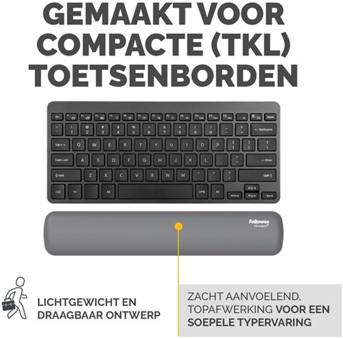 Polssteun Fellowes Breyta compact grijs 1 Stuk-3