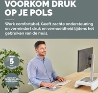 Polssteun Fellowes Breyta compact grijs 1 Stuk-1