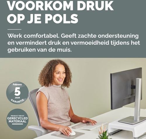 Polssteun Fellowes Breyta compact zand 1 Stuk-1