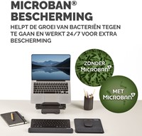 Muismat met polssteun Fellowes Breyta zwart 1 Stuk-2