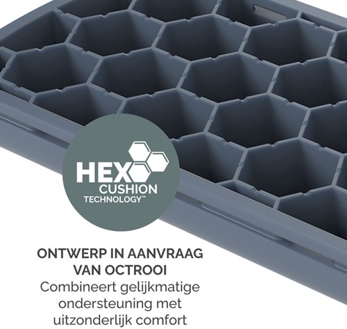 Muismat met polssteun Fellowes Breyta blauw 1 Stuk-3