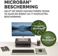 Muismat polssteun Fellowes Breyta XL saliegroen 1 Stuk-2