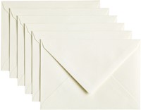 Envelop Papicolor C6 114x162mm anjerwit 6 Stuk