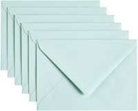 Envelop Papicolor C6 114x162mm zeegroen 6 Stuk