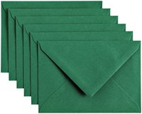 Envelop Papicolor C6 114x162mm dennengroen 6 Stuk