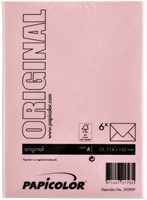 Envelop Papicolor C6 114x162mm babyroze 6 Stuk-3