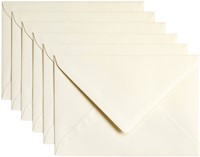 Envelop Papicolor C6 114x162mm metallic ivoor 6 Stuk