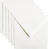Envelop Papicolor 140x140mm hagelwit 6 Stuk