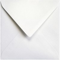 Envelop Papicolor 140x140mm metallic parelwit 6 Stuk-2