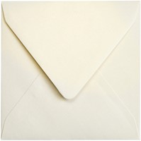 Envelop Papicolor 140x140mm metallic ivoor 6 Stuk-2