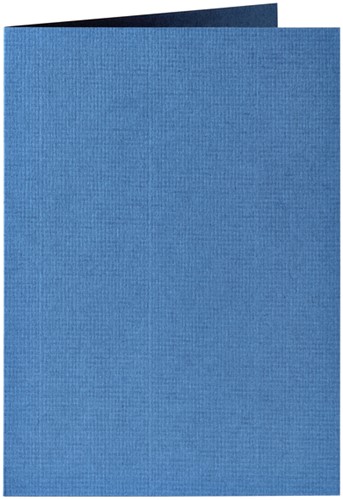 Correspondentiekaart Papi dubbel A6 donkerblauw 6 Stuk
