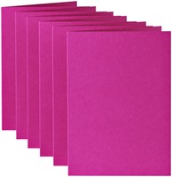 Correspondentiekaart Papi dubbel A6 felroze 6 Stuk-2
