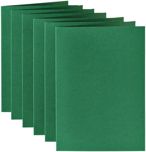 Correspondentiekaart Papi dubbel A6 dennengroen 6 Stuk-2