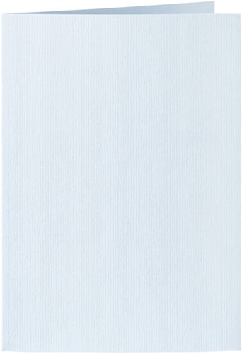 Correspondentiekaart Papi dubbel A6 babyblauw 6 Stuk
