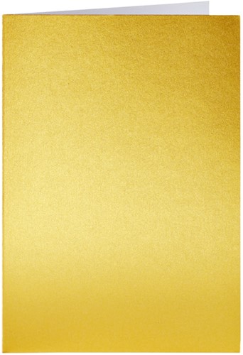 Correspondentiekaart Papi dubbel A 6mtl goud 6 Stuk