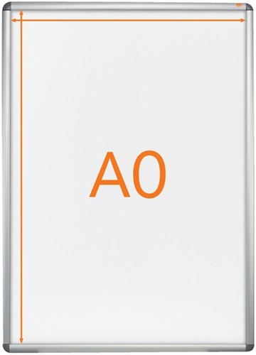 Kliklijst Nobo A0 118x84cm aluminium 1 Stuk-3