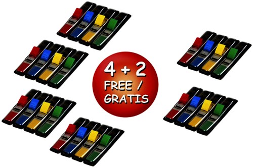 Indextabs Post-it 6835 11.9x43.1mm assorti 100 Stuk-3