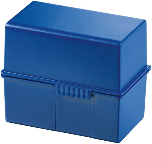 Kaartenbak Han A6 300krt breed kstof blauw 1 Stuk-3