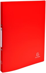 Ringband Exacompta A4 2rings Omech 20mm PP rood 1 Stuk