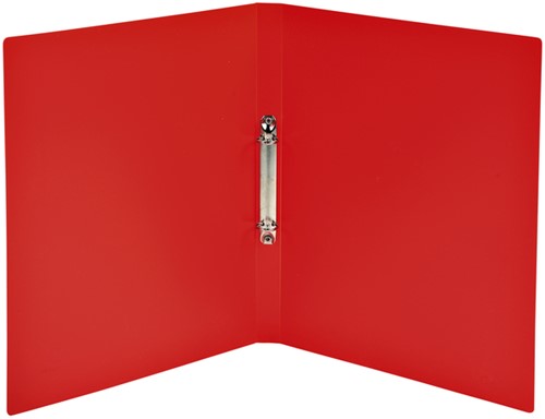 Ringband Exacompta A4 2rings Omech 15mm PP rood 1 Stuk-2