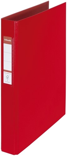 Ringband Esselte VIV A4 4-rings O-mech 25mm rood 1 Stuk