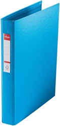 Ringband Esselte VIV A4 4-rings O-mech 25mm blauw 1 Stuk