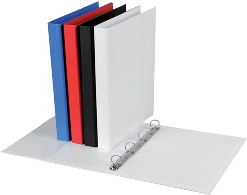 Ringband Quantore 4-rings A4 PP 20mm D-mech wt 1 Stuk-2