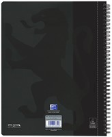 Collegeblk Oxf A4+ rt 5mm 4gaats 180pag 80gr zwart 1 Stuk-2