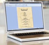 Designpapier Sigel A4 90GR marmer beige 100 Vel