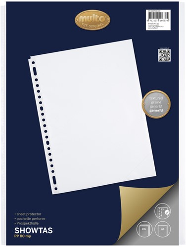 Showtas Multo 23r PP 0.08mm nerf 10 stuks 10 Stuk