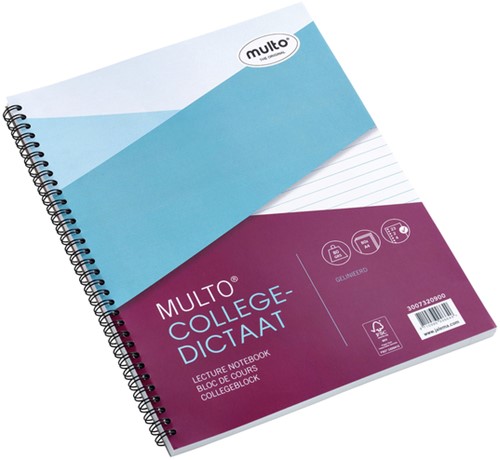 Collegedict Multo A4 ln 23gaats 160pag 80gr wit 1 Stuk