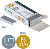 Nieten Leitz 24/6 verzinkt 1000st 1000 Stuk-8