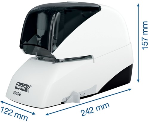 Nietmachine Rapid Classic elektrisch R5050e wt/zw 1 Stuk-3